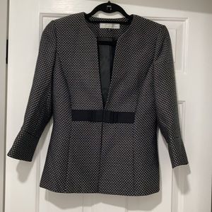 Tahari Black and White Blazer - size 4